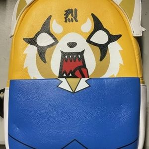 aggretsuko loungefly mini backpack